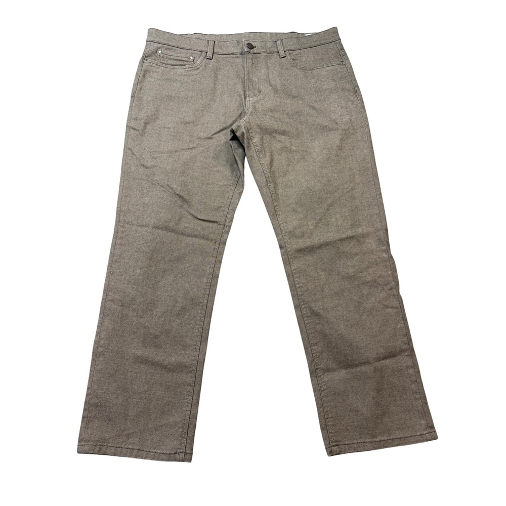 English Laundry Pants Mens 38x29 Brown Excellent Straight Leg Stretch Twill